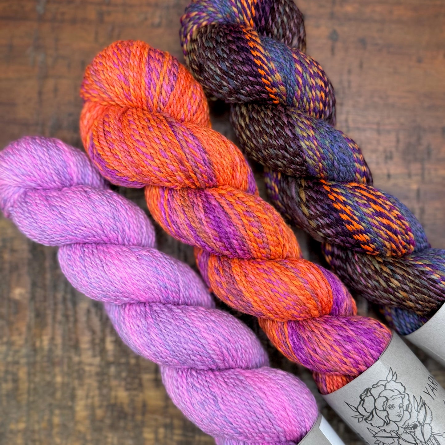 3 SKEIN OOAK HOMESTEAD SPORT BUNDLE #10