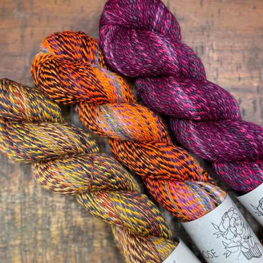 3 SKEIN OOAK HOMESTEAD SPORT BUNDLE #13