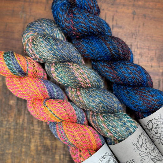 3 SKEIN OOAK HOMESTEAD SPORT BUNDLE #16