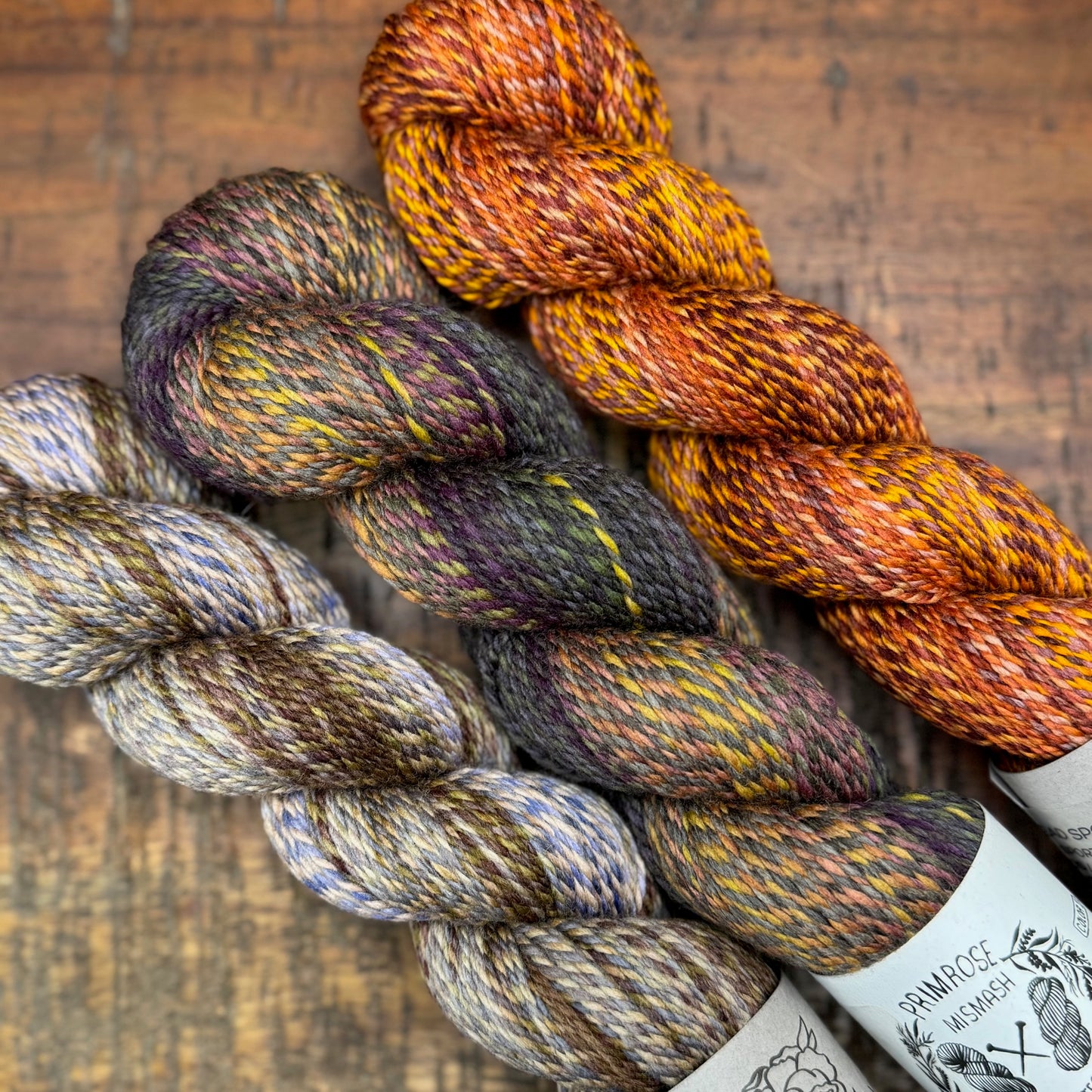 3 SKEIN OOAK HOMESTEAD SPORT BUNDLE #2