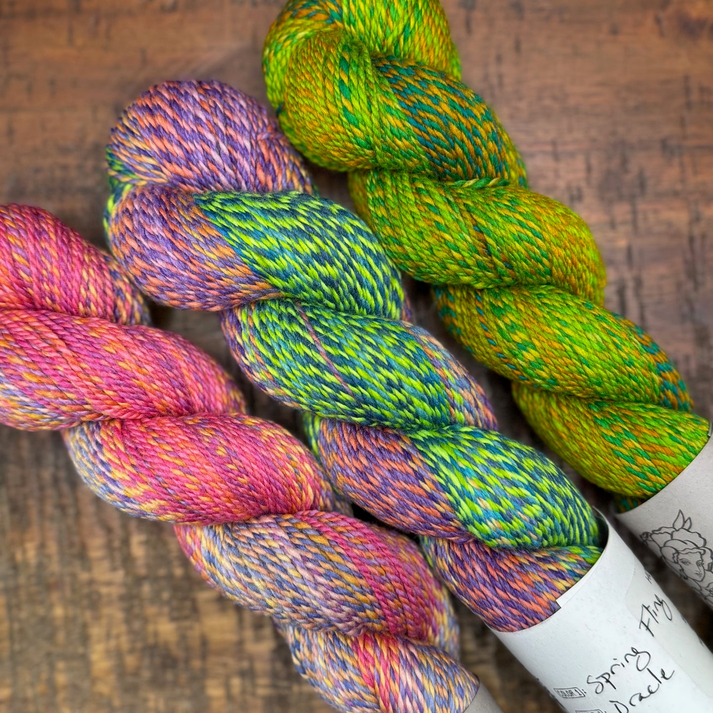 3 SKEIN OOAK HOMESTEAD SPORT BUNDLE #23