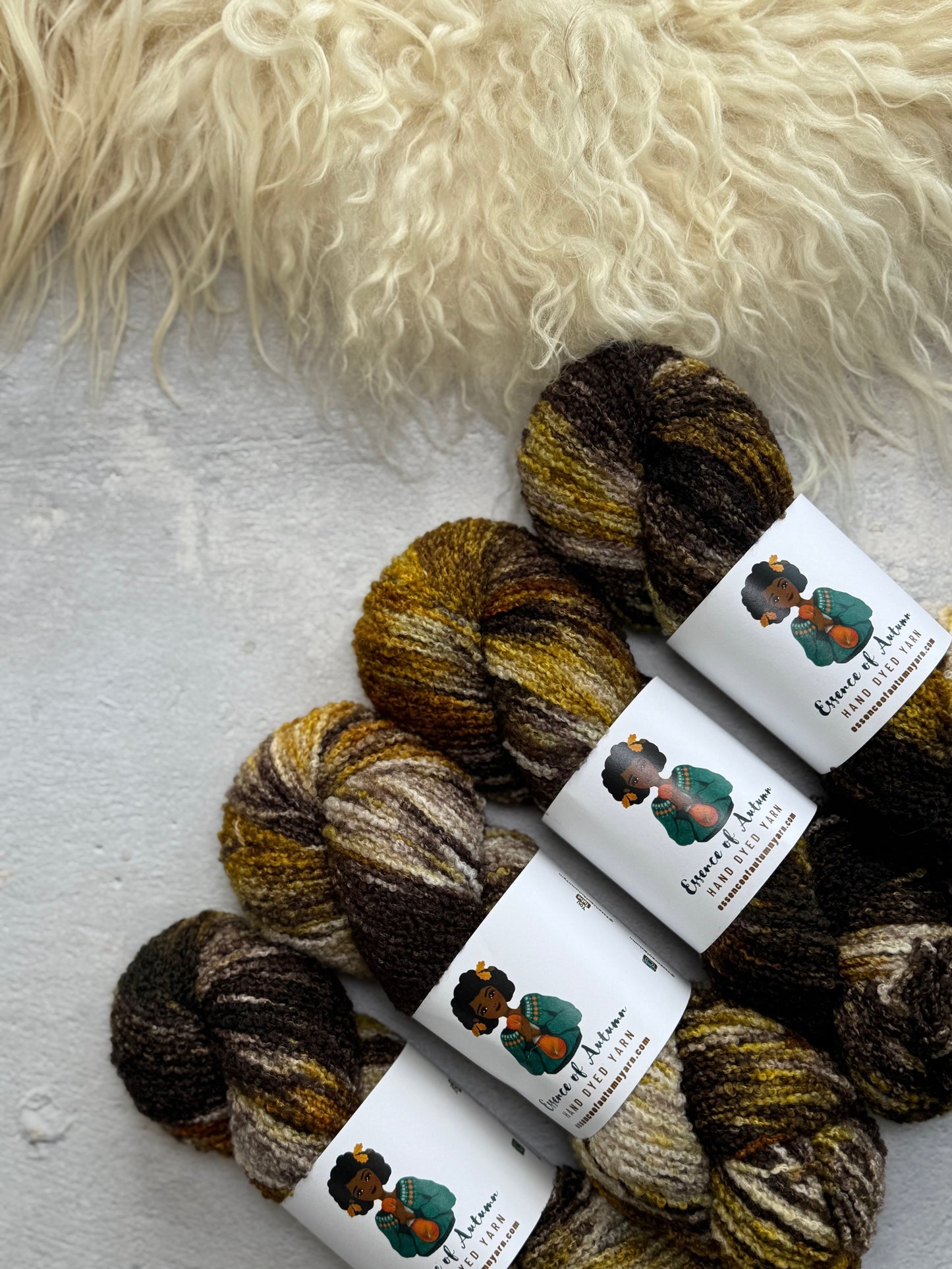 Bronze- Cozy Merino Boucle