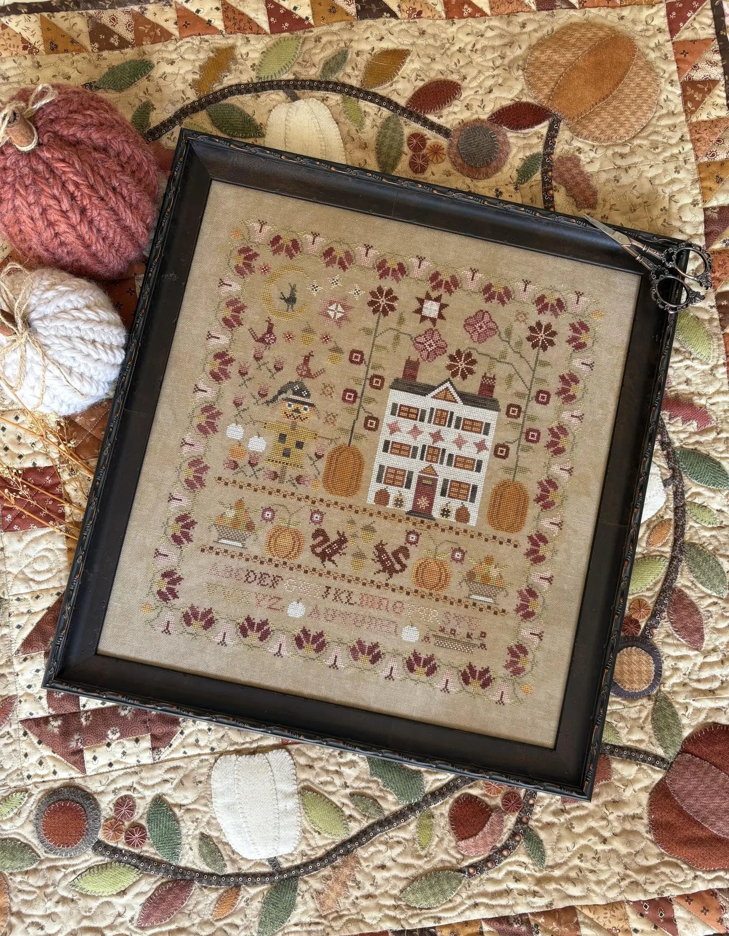 "Enchanted Autumn Sampler"- Pansy Patch