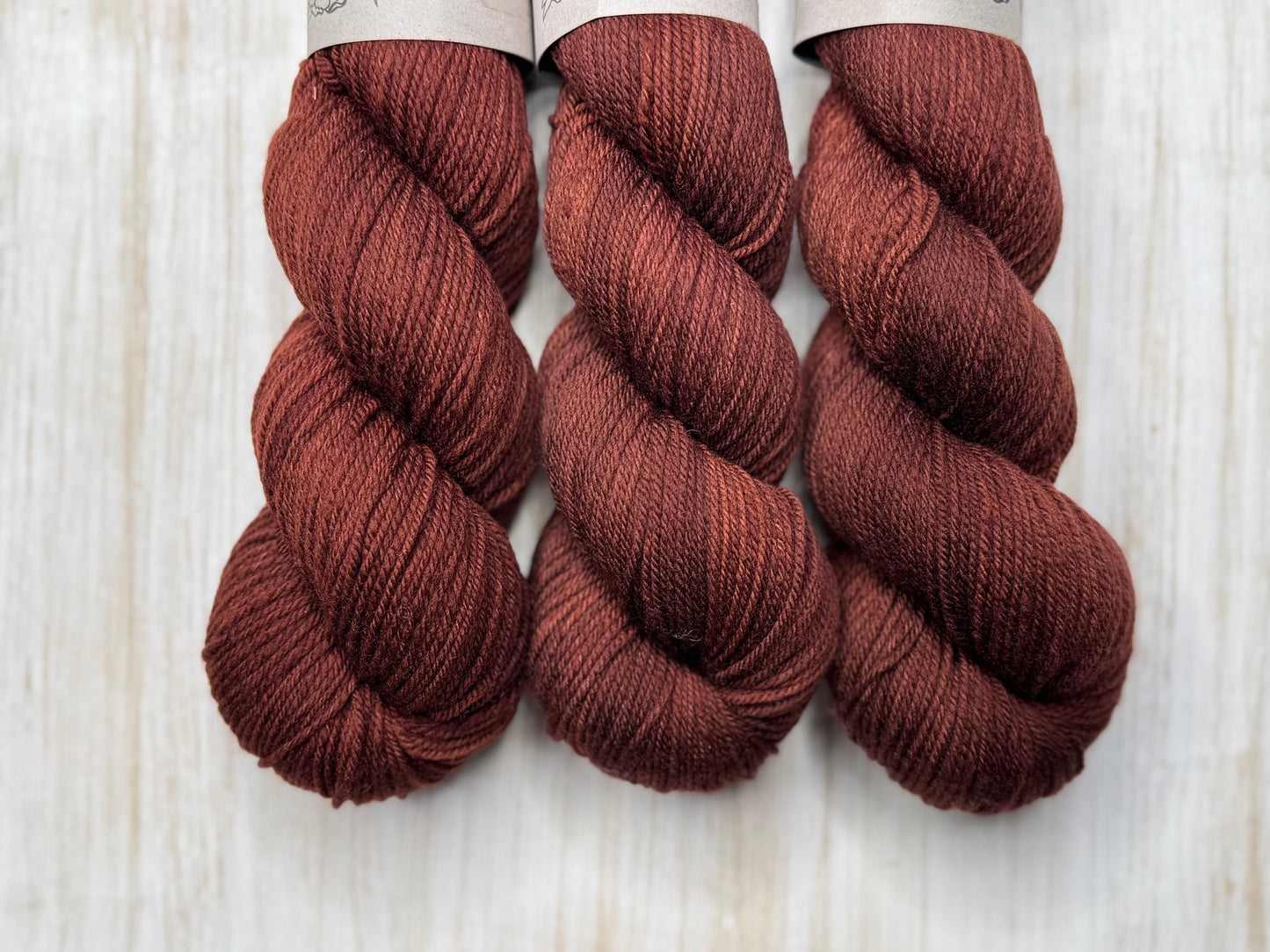 Smokestack- 100% American Superwash Merino Rose Sport