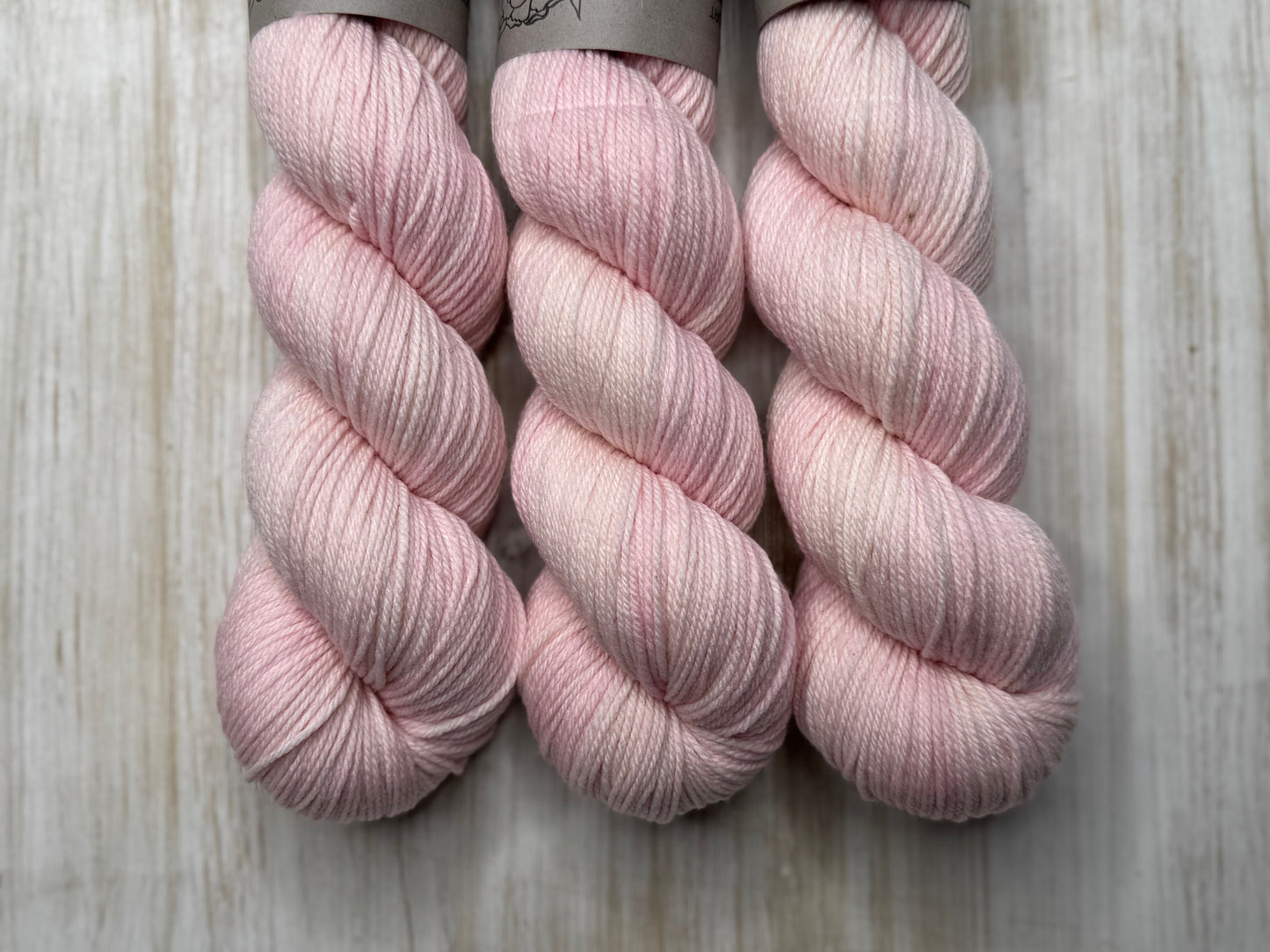 Himalayan Pink Salt- 100% American Superwash Merino Rose Sport