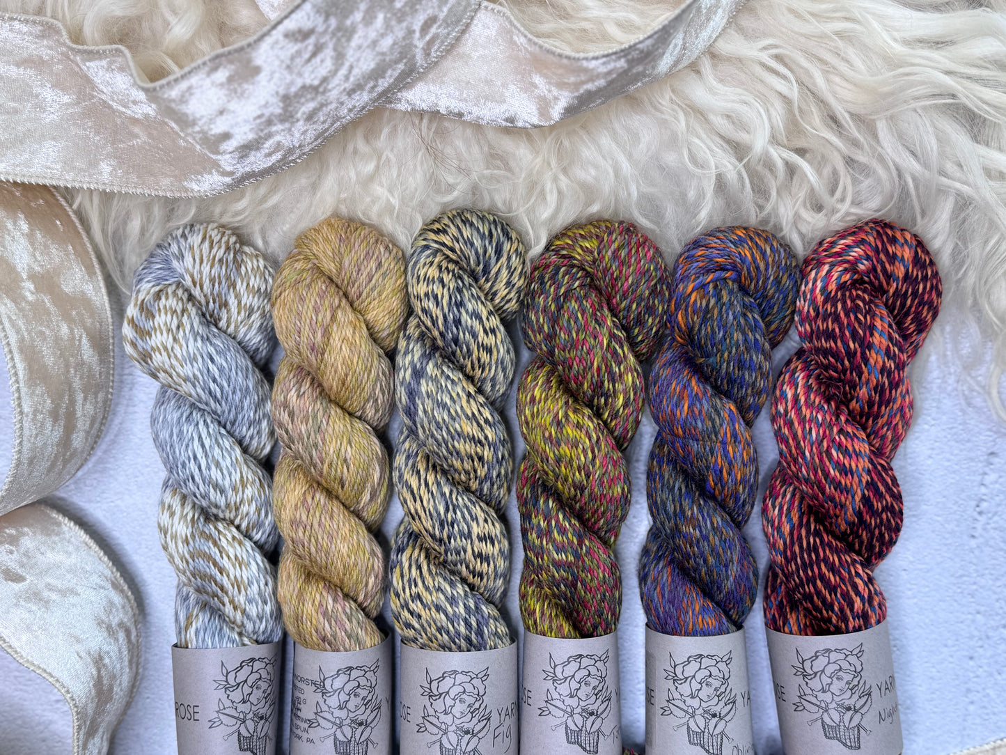 OOAK 6 Skein Homestead Worsted Bundle # 3