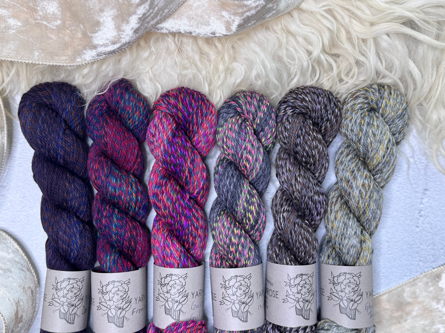 OOAK 6 Skein Homestead Worsted Bundle # 16