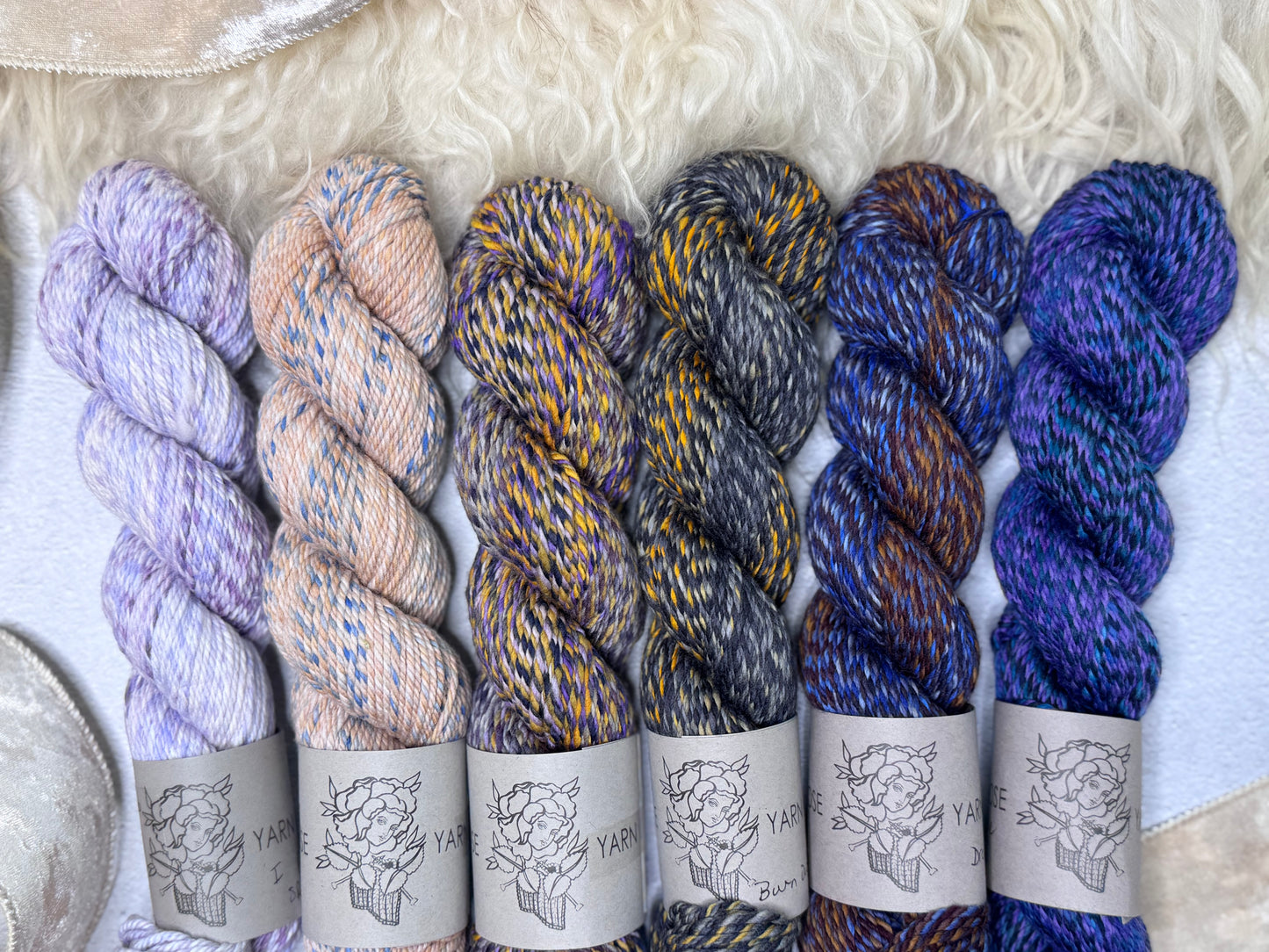 OOAK 6 Skein Homestead Worsted Bundle # 21