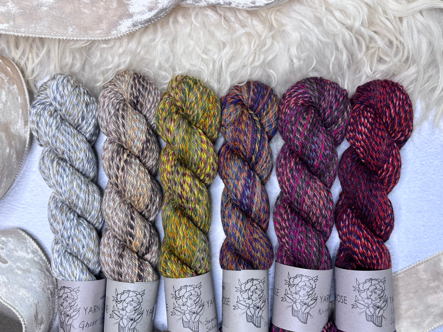 OOAK 6 Skein Homestead Worsted Bundle # 39