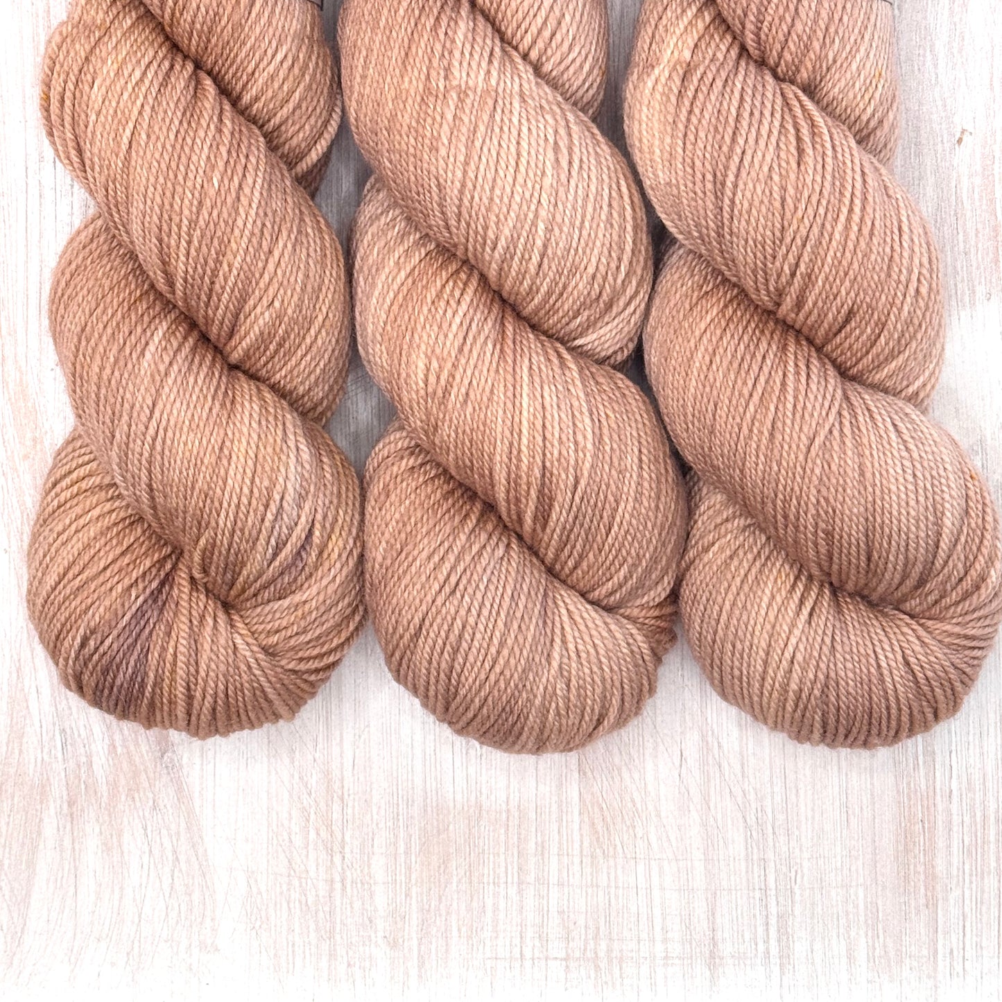 *RESTOCKED* Oak- 100% American Superwash Merino Rose Sport