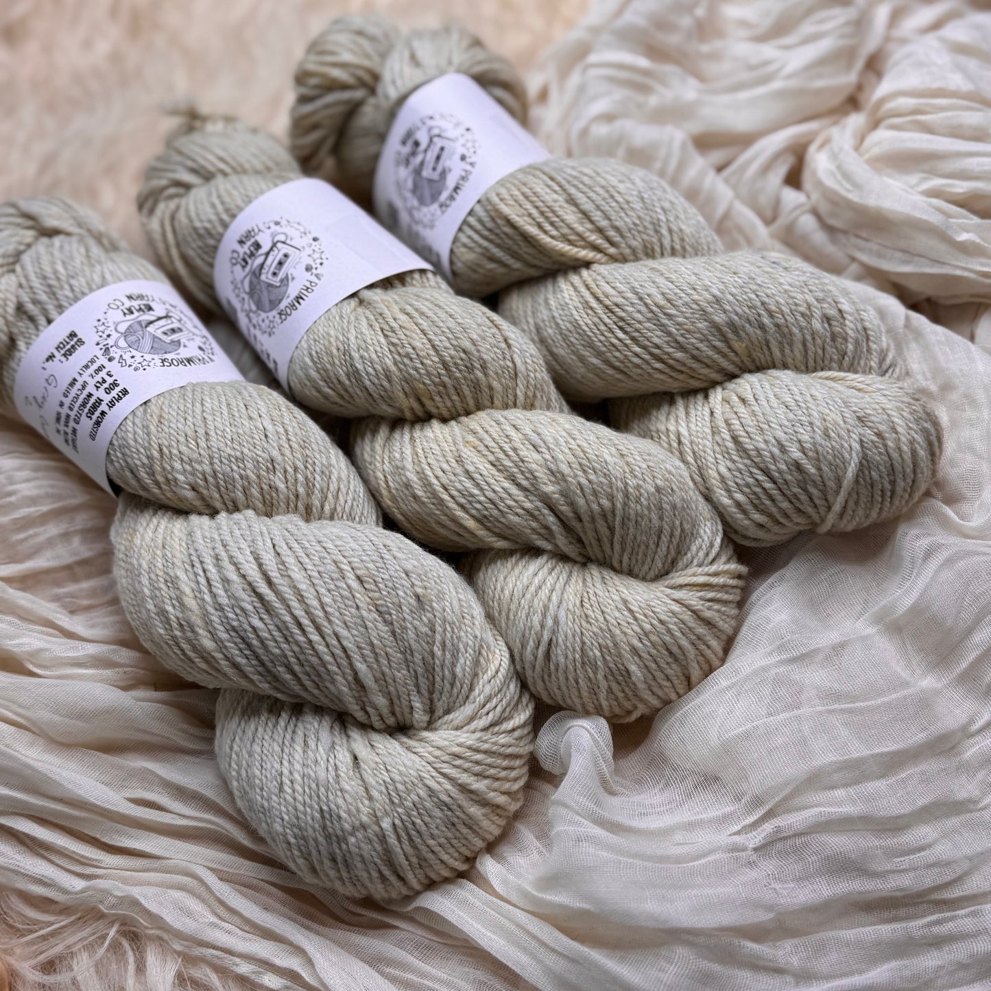 *NEW* Grey Cream No. 2 - REPLAY WORSTED