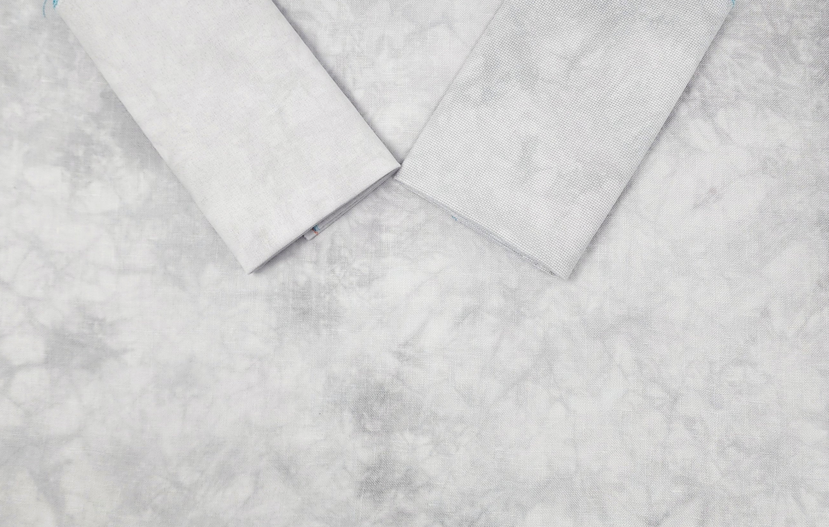 BESTITCHME: "Winter Ash"- 36 ct Linen (1/4 yd)