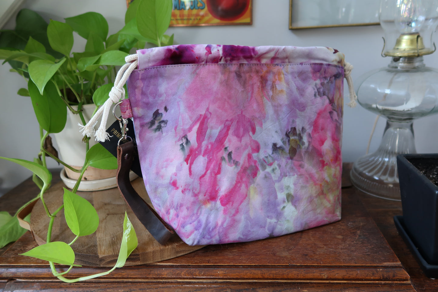 Ice Dyed Project Bag #22