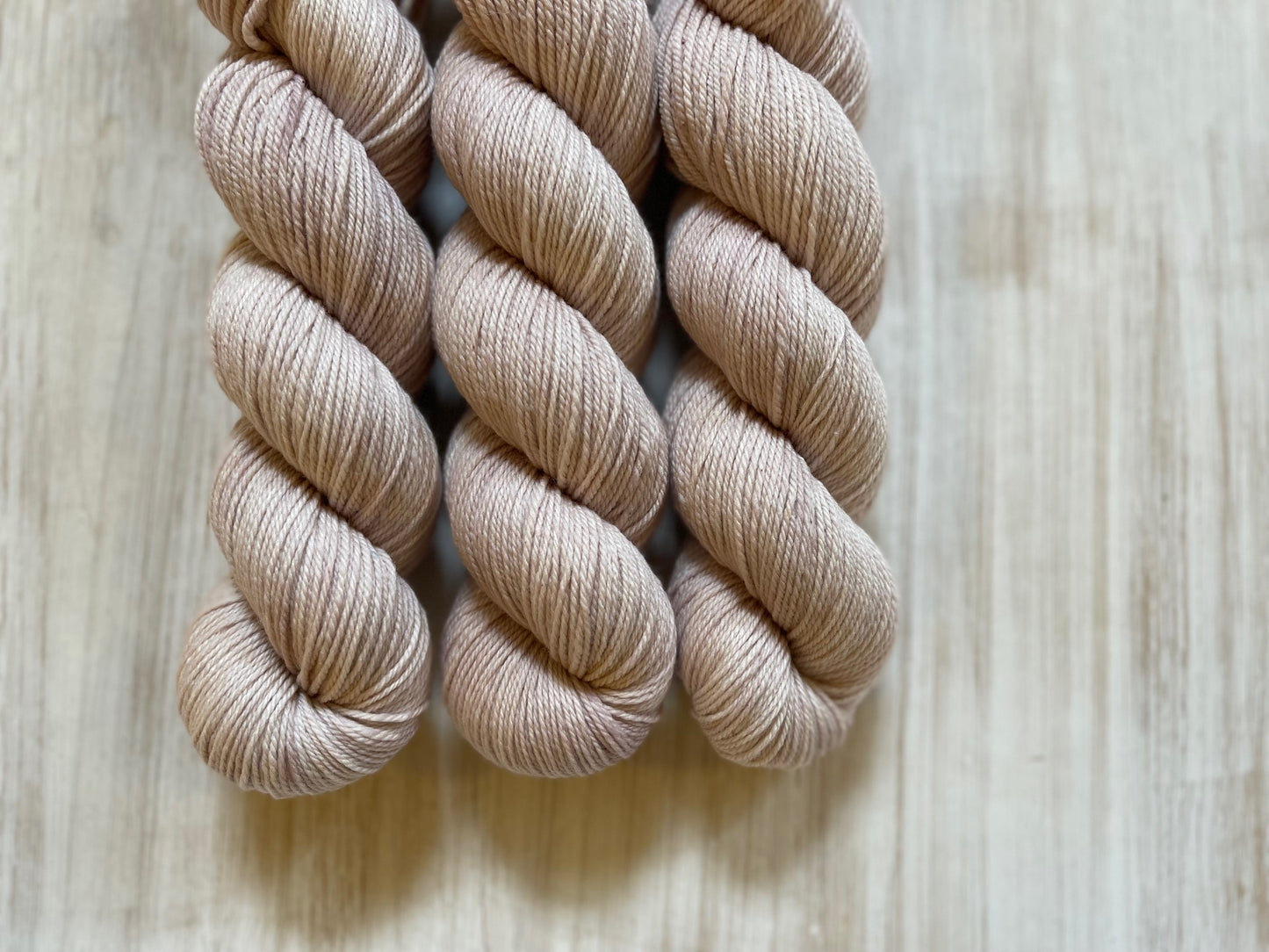 Antiqued- 100% American Superwash Merino Rose Sport