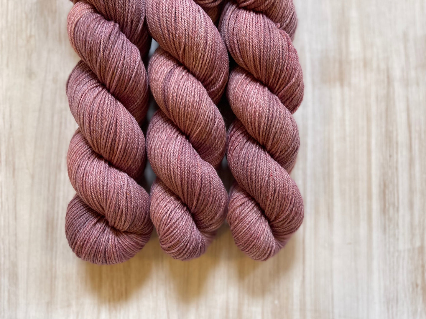 Dusk- 100% American Superwash Merino Rose Sport