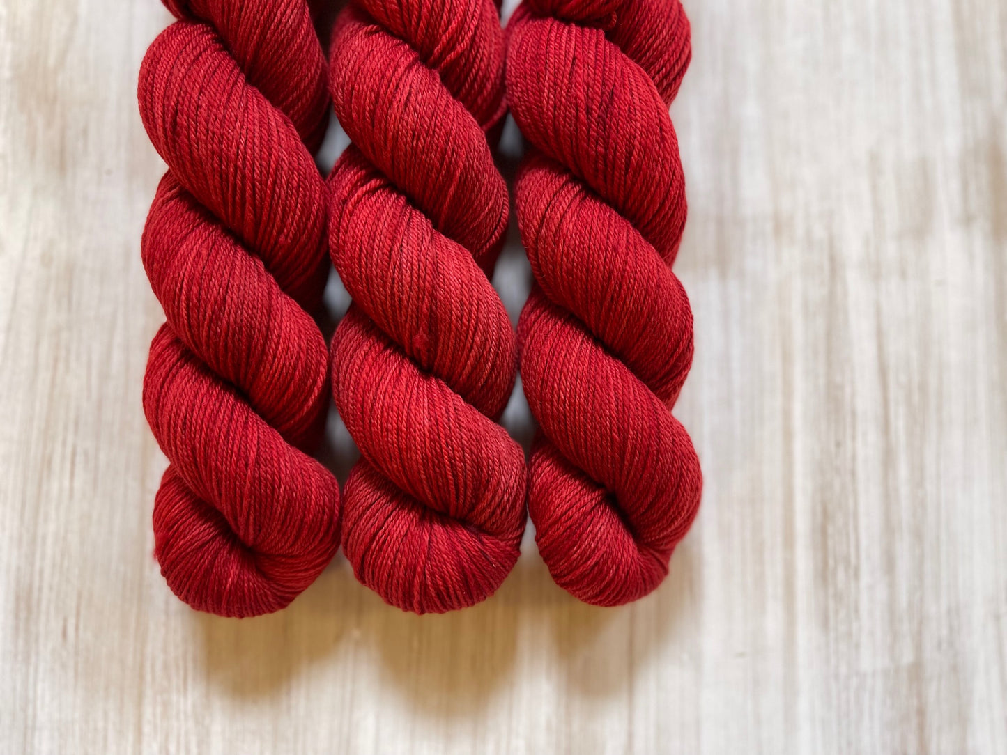 Velvet Queen- 100% American Superwash Merino Rose Sport