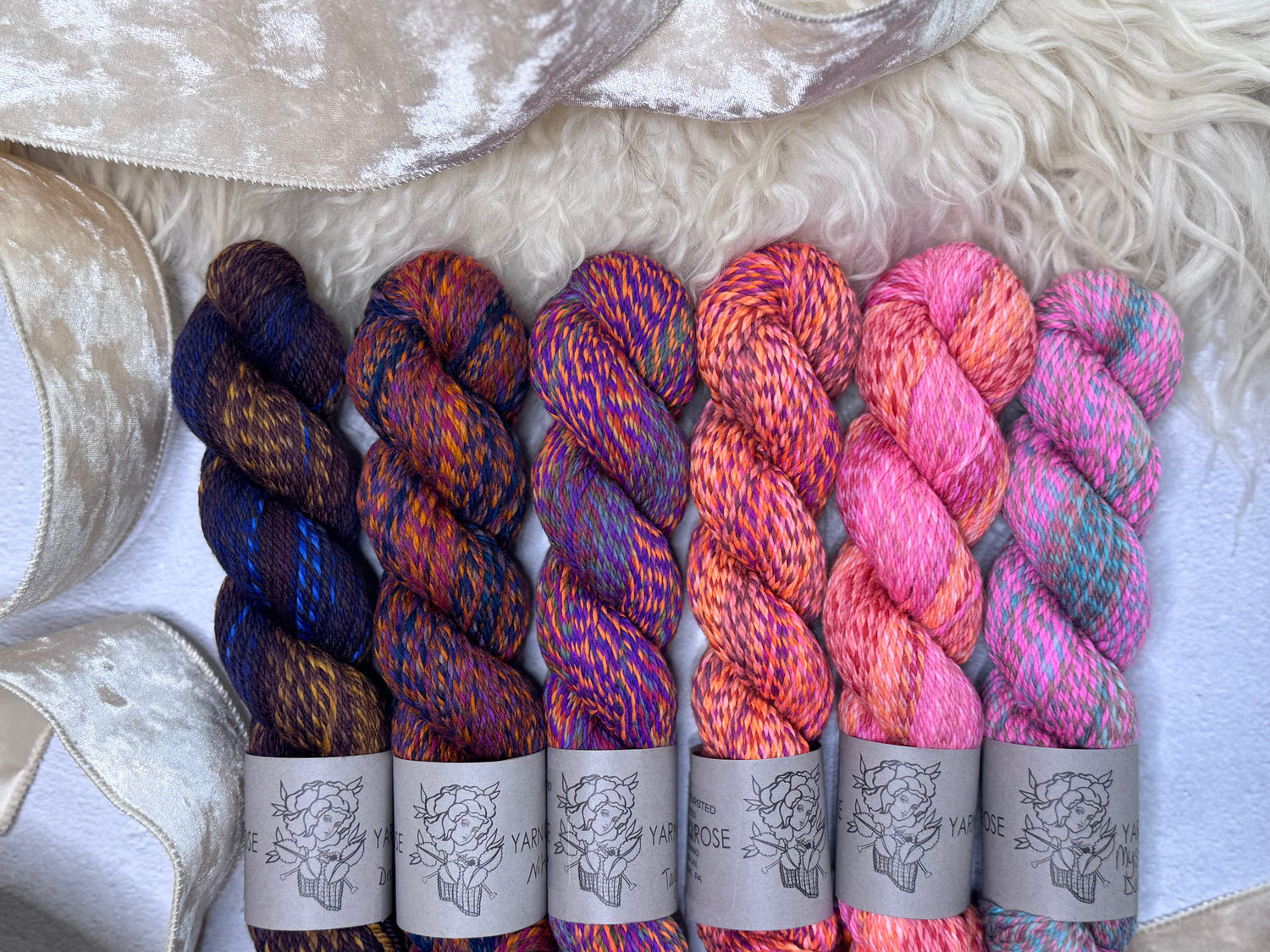 'One of a Kind' 6 Skein Homestead Worsted Bundles