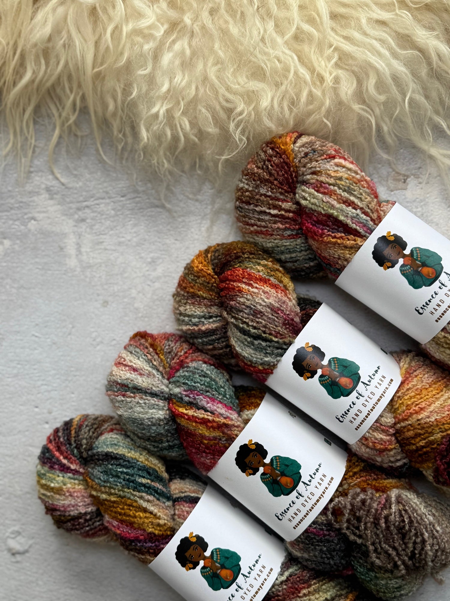 Essence of Autumn: Cozy Merino Boucle