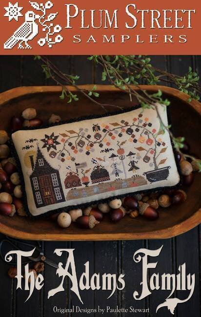 "The Adams Family" - by Plum Street Samplers