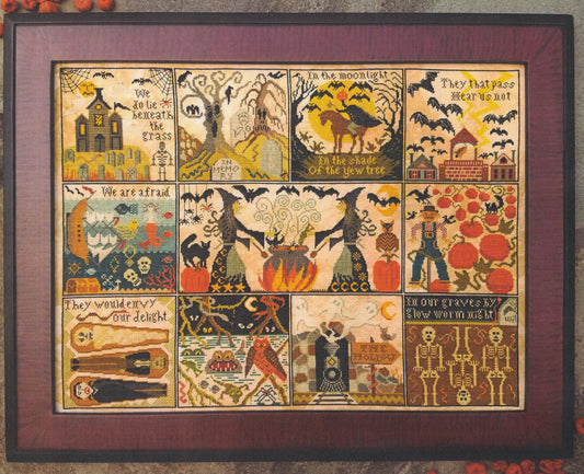 "Halloween at Hawk Run Hollow" - by Carriage House Samplings