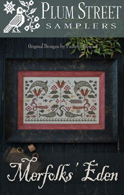 "Merfolks' Eden" - by Plum Street Samplers