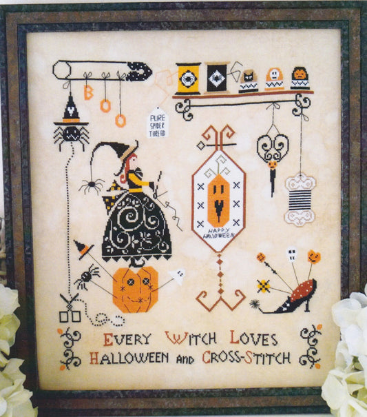 "Halloween and Cross-Stitch" - by Cuore E Batticuore