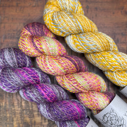 3 SKEIN OOAK HOMESTEAD SPORT BUNDLE #1