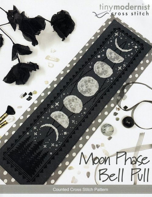 "Moon Phase Bell Pull" - by Tiny Modernist