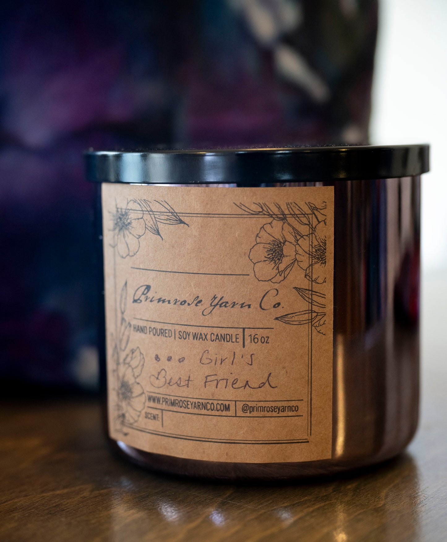 '...Girl's Best Friend' *LIMITED EDITION* 10 Year Anniversary Candle