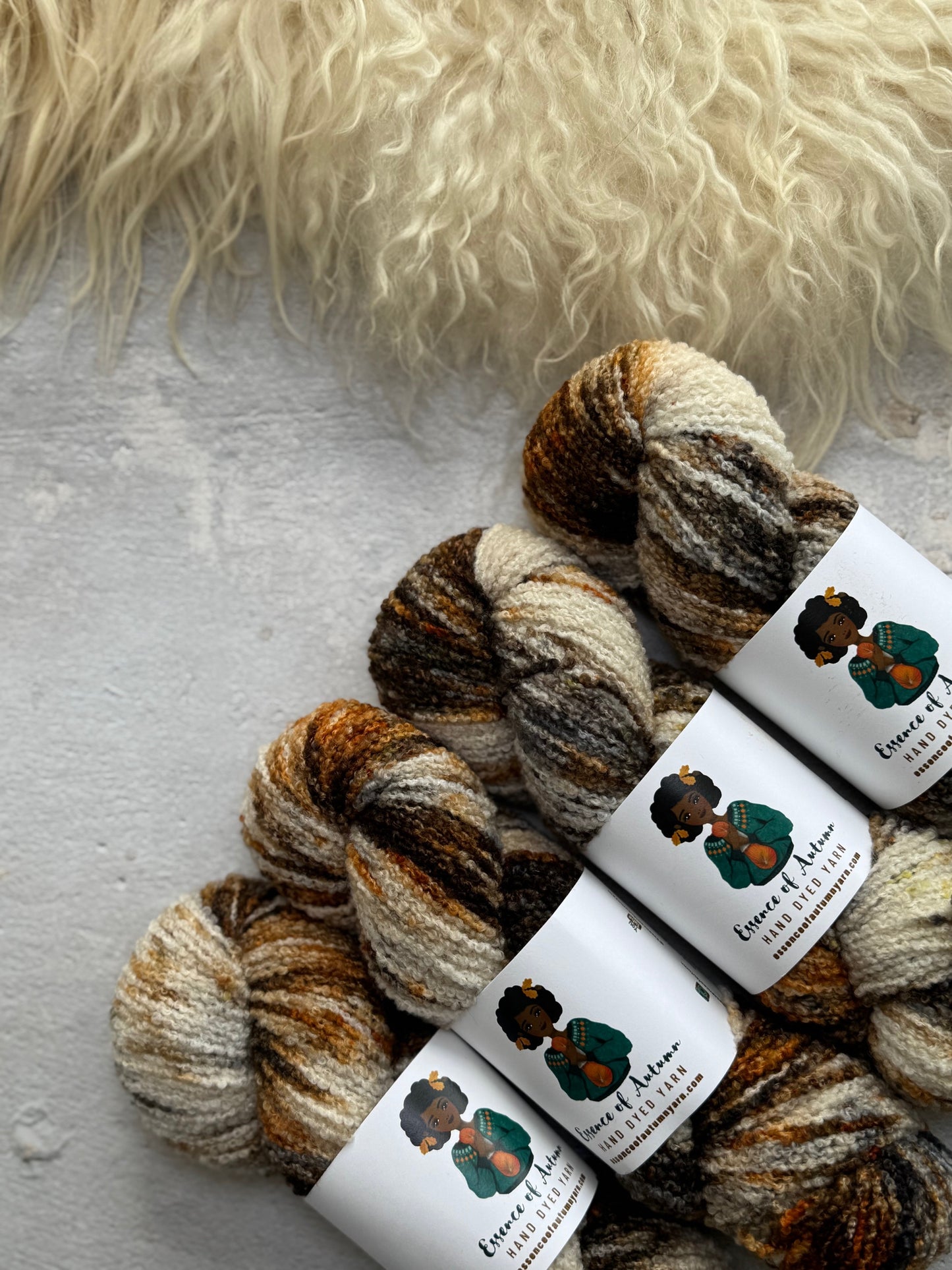 Cobblestones of Scotland- Cozy Merino Boucle