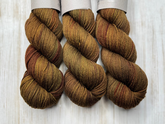 *LIMITED EDITION* OOAK Orange- 100% American Superwash Merino Rose Sport