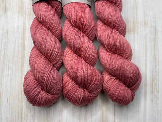 Fable- 100% American Superwash Merino Rose Sport