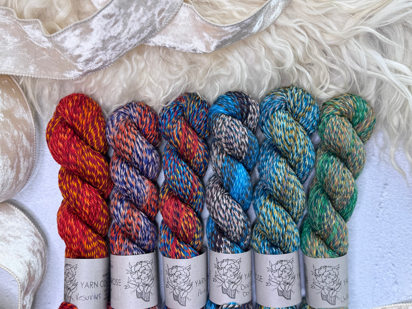 OOAK 6 Skein Homestead Worsted Bundle # 2