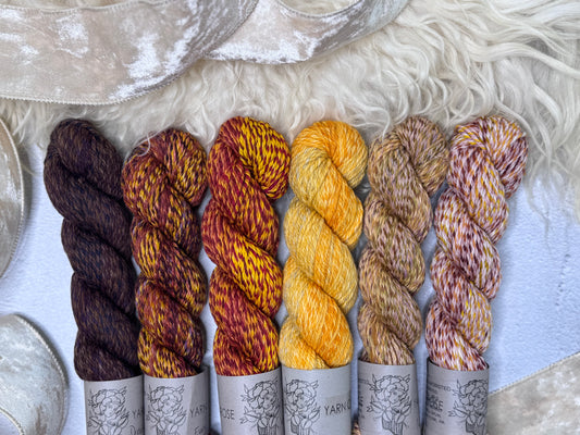 OOAK 6 Skein Homestead Worsted Bundle # 15