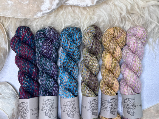 OOAK 6 Skein Homestead Worsted Bundle # 17