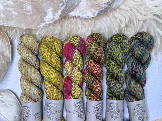 OOAK 6 Skein Homestead Worsted Bundle # 18