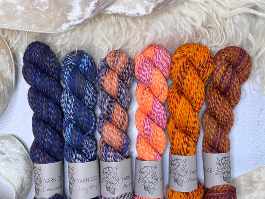 OOAK 6 Skein Homestead Worsted Bundle # 22