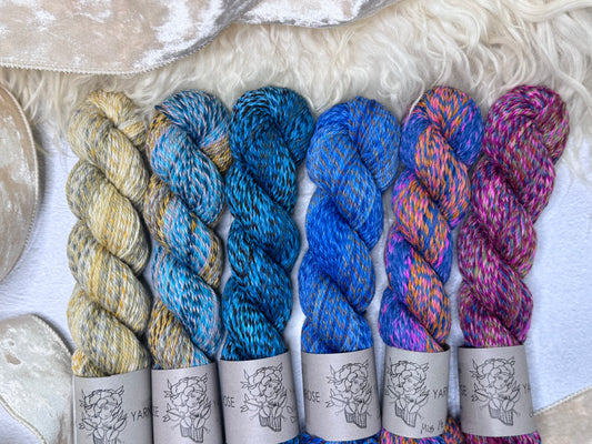 OOAK 6 Skein Homestead Worsted Bundle # 23
