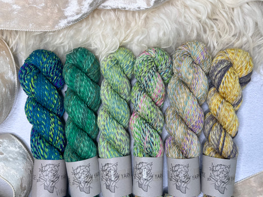 OOAK 6 Skein Homestead Worsted Bundle # 27