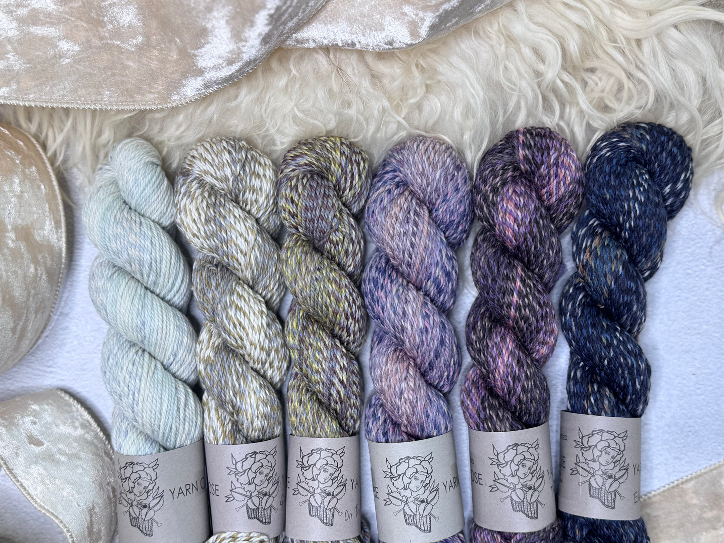 OOAK 6 Skein Homestead Worsted Bundle # 29