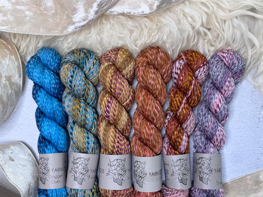 OOAK 6 Skein Homestead Worsted Bundle # 32