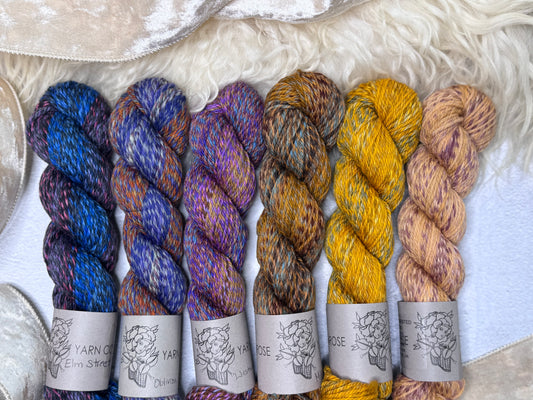 OOAK 6 Skein Homestead Worsted Bundle # 38
