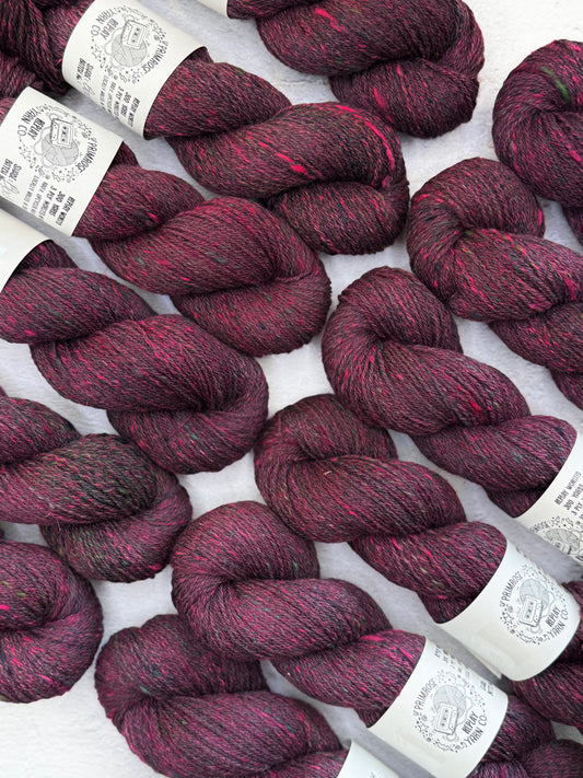 *NEW* Black Raspberry No. 1 - REPLAY WORSTED