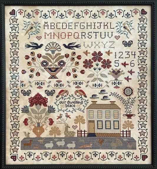 "Dwelling Place" (Teresa Kogut)- White Rose Threads Conversion Thread Pack