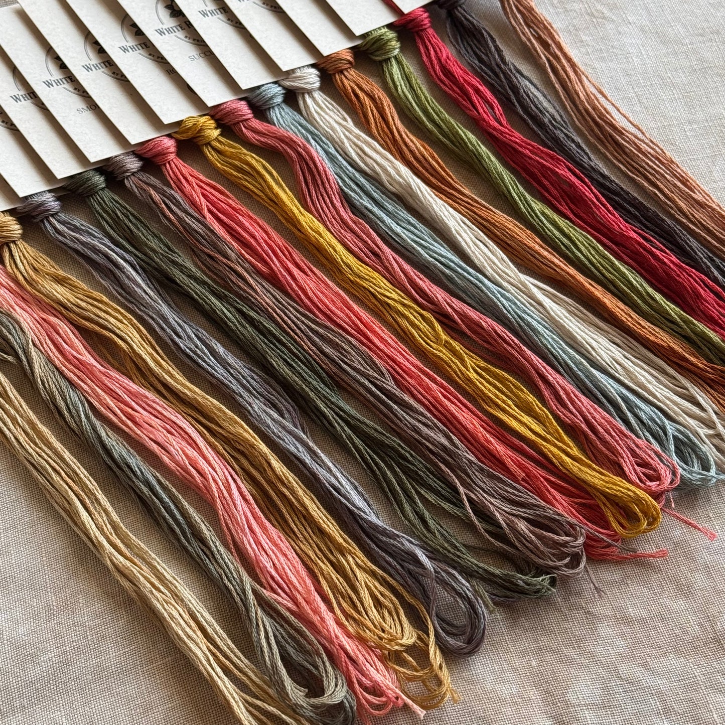 "With Needle & Thread" (With Thy Needle and Thread)- White Rose Threads Conversion Thread Pack