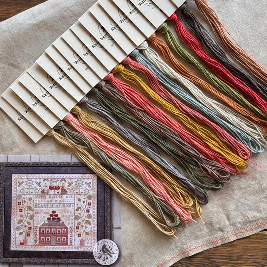 "With Needle & Thread" (With Thy Needle and Thread)- White Rose Threads Conversion Thread Pack