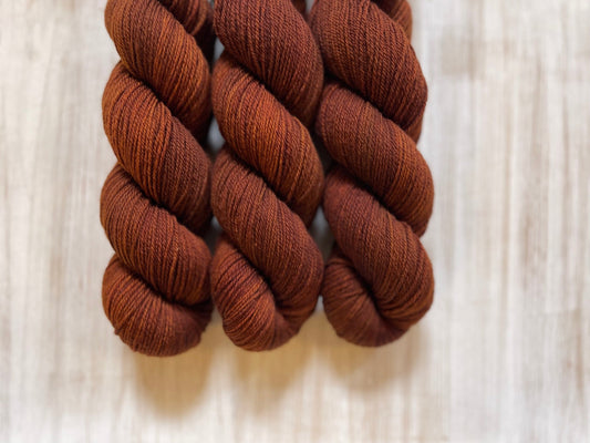 Cochineal- 100% American Superwash Merino Rose Sport (WHOLESALE)