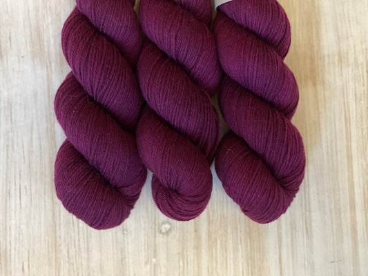 Aged to Perfection- 100% American Superwash Merino Rose Sport (WHOLESALE)