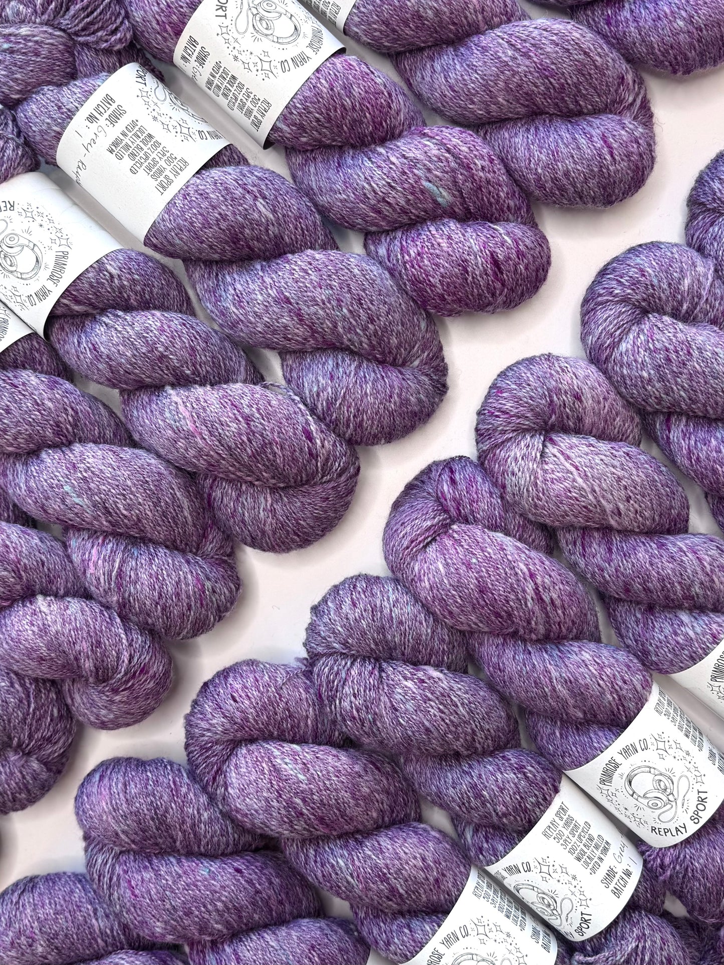 *NEW* Grey-Raspberry No. 1- REPLAY SPORT