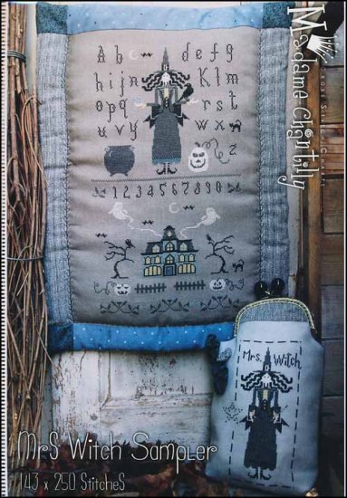 "Mrs. Witch Sampler" - by Madame Chantilly